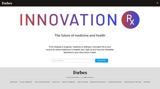 Sign Up for Innovation Rx - Forbes