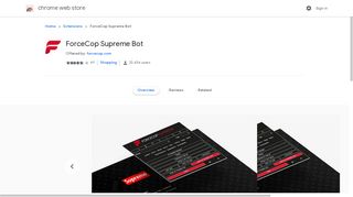 ForceCop Supreme Bot - Google Chrome