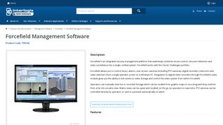 Forcefield Management Software - Interlogix Security Solutions