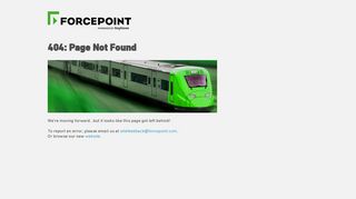 Logging on to the Forcepoint Security Portal