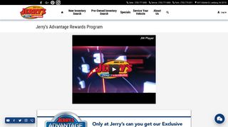 Jerry's Advantage Rewards Program | Jerry's Leesburg Ford