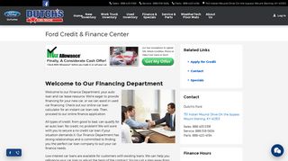 Ford Credit & Finance Center | Dutch's Ford