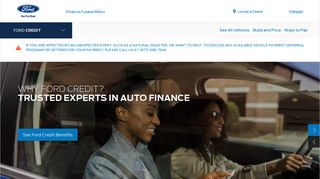 Finance or Lease Ford Cars & Trucks and Apply for Ford Credit ...