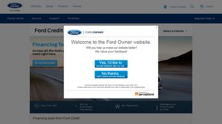 Learn About Ford Credit | Official Ford Owner Site