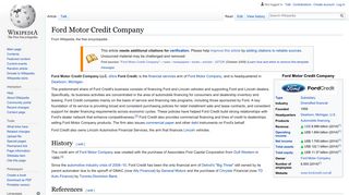 Ford Motor Credit Company - Wikipedia