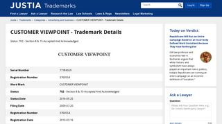 CUSTOMER VIEWPOINT Trademark of Ford Motor Company ...