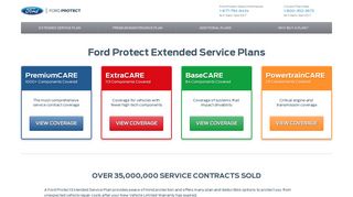 ESP Product Landing Page - Ford Protect