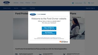 Extended Vehicle Service & Protection Plans | Service ... - Ford Owner