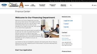 Ford Financing Department | Ford of Clermont