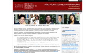 Ford Foundation Fellowship Program