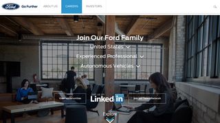 Work with Us - Ford Motor Company