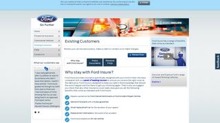 Ford Insure - Existing Customers