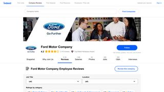 Working at Ford Motor Company: 1,195 Reviews about Pay & Benefits ...