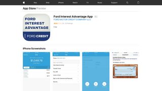 Ford Interest Advantage App on the App Store - iTunes - Apple