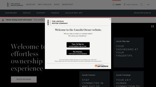 Your Lincoln Ownership Experience Begins Here