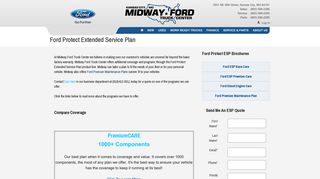 Ford Protect Extended Service Plan | Midway Ford Truck Center