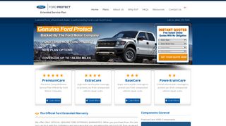 Ford Extended Warranty | Genuine Ford Protect ESP
