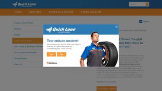 Credit Card Offers | Quick Lane® Tire & Auto Center