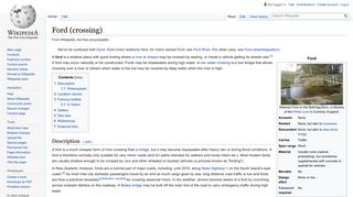 Ford (crossing) - Wikipedia