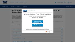 How to run a Vehicle Health Report and adjust settings ... - Ford Owner