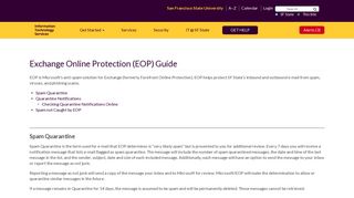 Exchange Online Protection (EOP) Guide | Information Technology ...