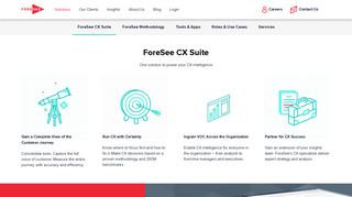ForeSee CX Suite - ForeSee