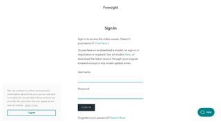 Sign In | Foresight