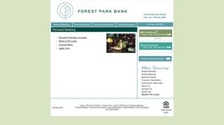 Forest Park National Bank & Trust Co. - Personal Banking