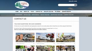 Forest River RV Contact Us - Forest River, Inc.
