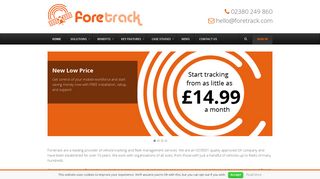 Foretrack - Vehicle Tracking and Fleet Management