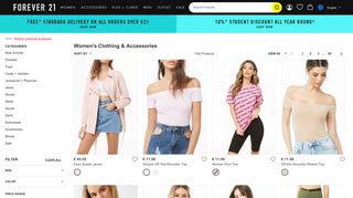Women's Clothing, Shoes & Accessories | Forever 21
