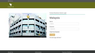 FBO Login - Forever Living Products Malaysia