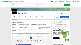 Working at Forever New | Glassdoor.com.au