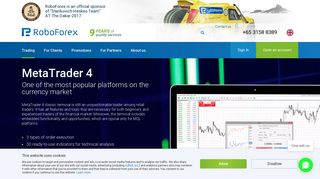 Trading Platform - MetaTrader 4 (MT4) - Download - RoboForex ...