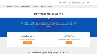 Download Metatrader 4 |MT4 for Windows| FOREX.com