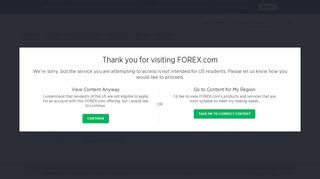 Web Trading Platform Login | FOREX.com UK