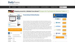 Forex School Online Review – Forex Training & Education ...