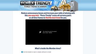 Forex Trendy - Best Trend Scanner