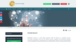 FXCoin Wallet - Forex Coin