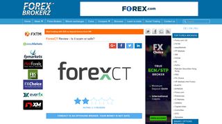 ForexCT Review - is forexct.com.au scam or good forex broker?