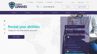 ForexGrand - a reliable partner in the world of trading