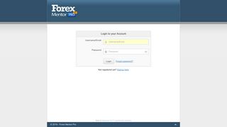 Please login - Forex Mentor Pro