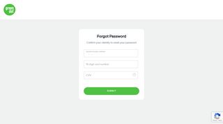 Forgot Password? - Green Dot | Get a Card