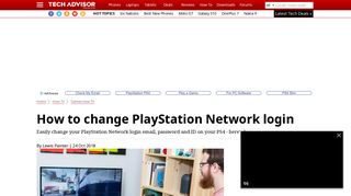 How to Change PlayStation Network Login: Change Username ...