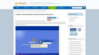 How to Reset Windows XP Administrator Password After Forgotten