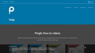 Pingit Help | Pingit Customer Service | Pingit