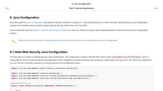 6. Java Configuration - Spring