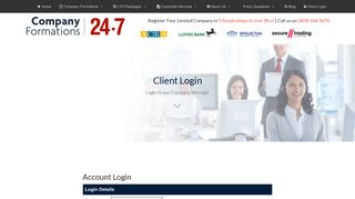 Login Page | Company Formations 24.7
