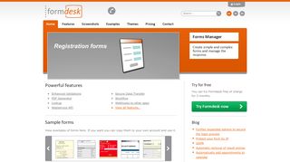 Formdesk - Online Forms Management System