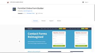 FormGet Online Form Builder - Google Chrome